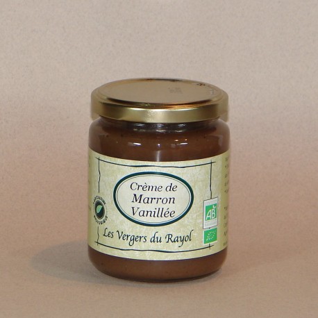 Crème de Marron d'Ardèche vanillée 320gr